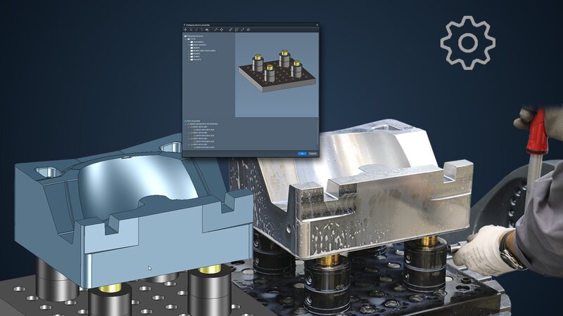 Software CAD/CAM com automatização e padronização de processos